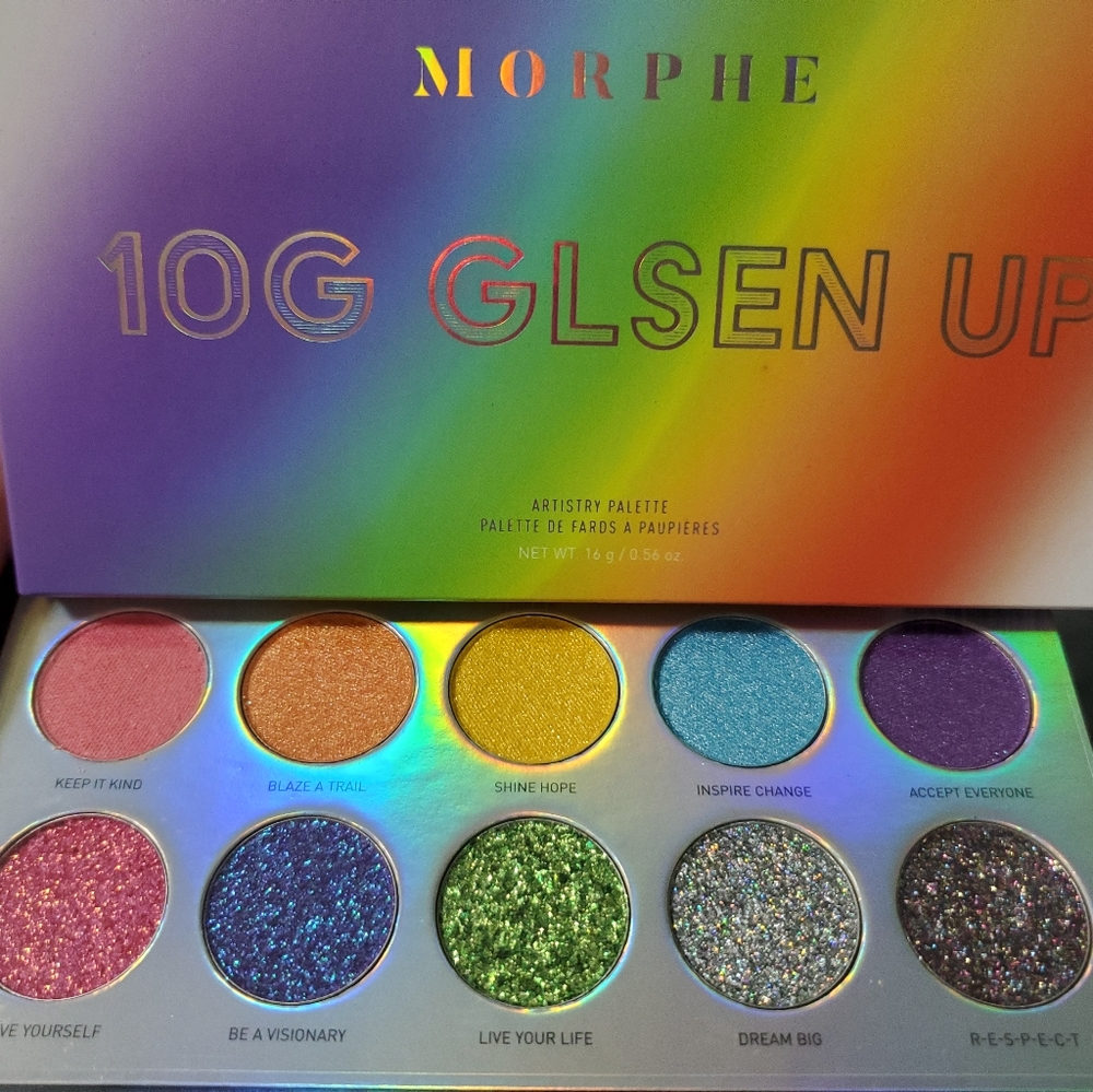 Morphe 10G glsen up palette